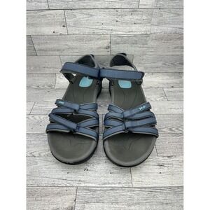 Teva‎ Women's Hurricane Drift Water Sandals Blue Strap Adjustable Size 10 Hiking